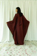 Sama thobe in burgandy